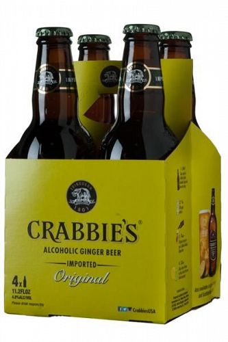 Crabbies Alc. Ginger Beer 11.2oz 4PACK