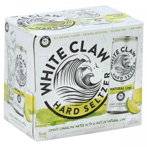 White Claw Lime Seltzer CANS 6PACK