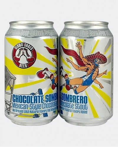 Clown Shoes Chocolate Sombrero 12oz Cans