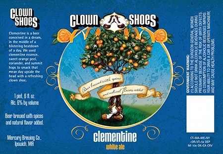 Clown Shoes Clementine White Ale 12PACK