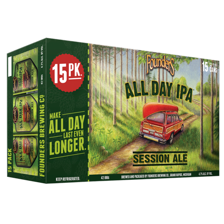 Founders All Day IPA CANS 12oz 15PACK
