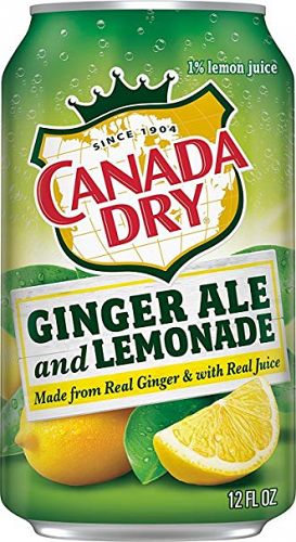 Canada Dry Ginger Ale Lemonade 12oz