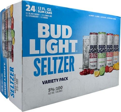 Bud Light Seltzer Variety 24 Pack 12oz