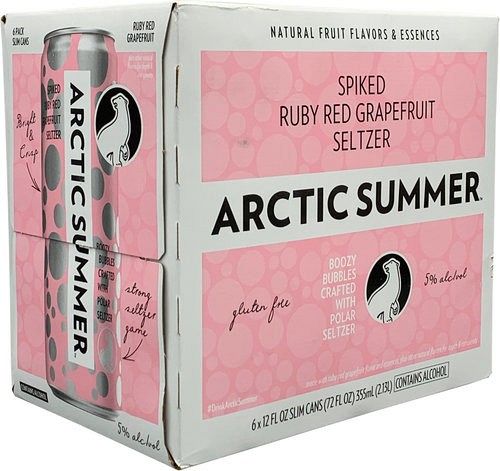 Arctic Summer Ruby Red Grapefruit 6PACK
