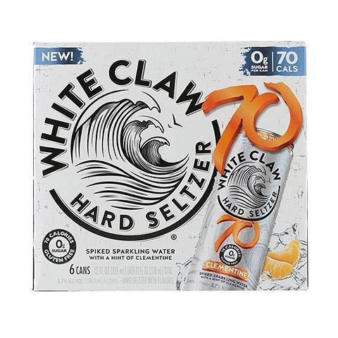 White Claw Clementine 70 Seltzer  6PACK