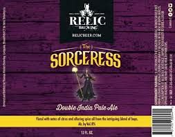 Relic Brewing Sorceress DIPA 12oz SINGLE