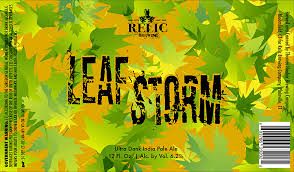 Relic Brewing Leaf Storm 12oz