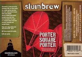 SlumBrew Porter Square Porter   16oz