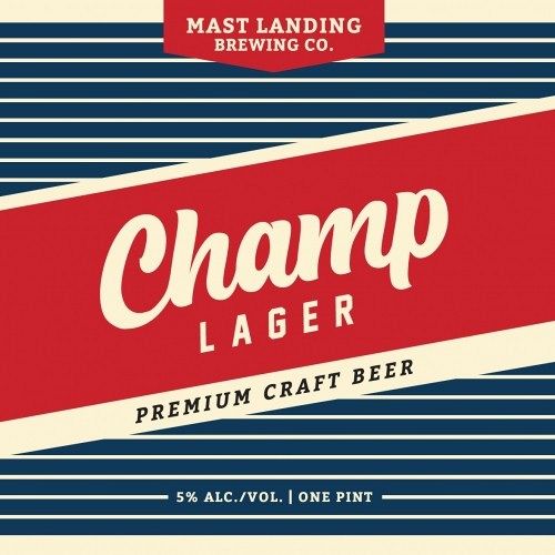 Mast Landing Champ Lager 16oz