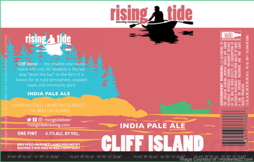 Rising Tide Cliff Island IPA 16oz