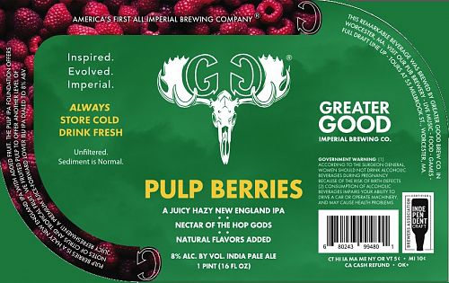 Greater Good Pulp Berries SINGLE