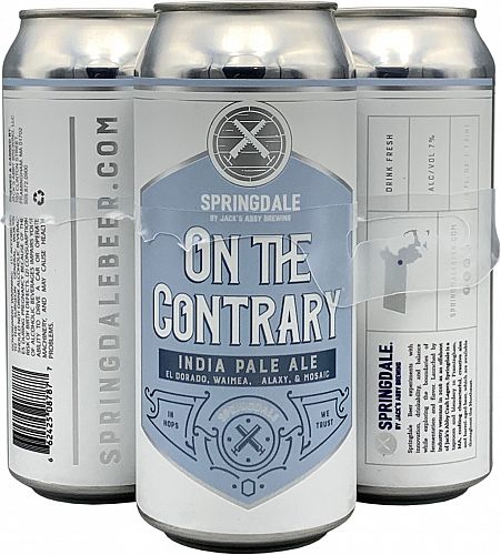 Springdale On The Contrary IPA 16oz