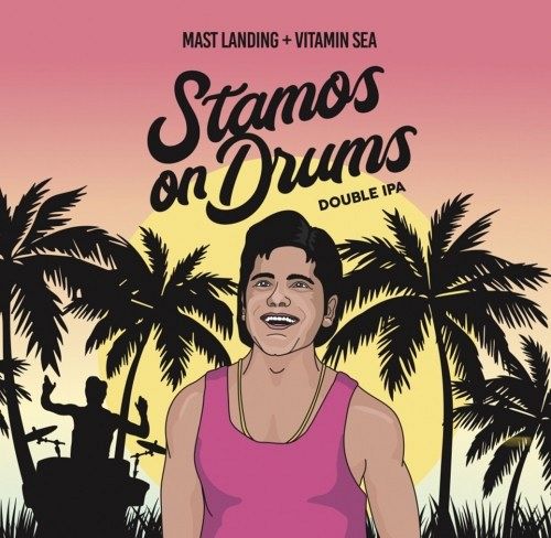 Mast Landing Stamos on Drums 16oz