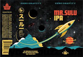 Zero Gravity Mr. Sulu IPA 16oz SINGLE