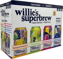 Willie's Super Brew Seltzer Vty 12PACK