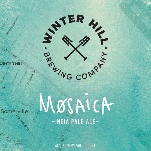 Winter Hill Brewing Mosaica IPA 16oz