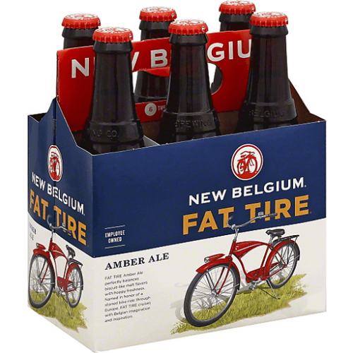 New Belgium Fat Tire CANS 6 pack