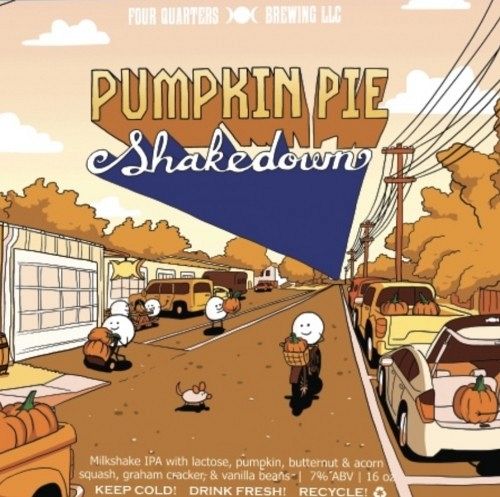 Four Quarters Pumpkin Pie Shakedown 16oz