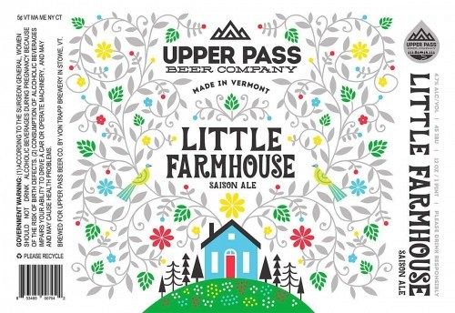 Upper Pass Little Farmhouse Saison 16oz
