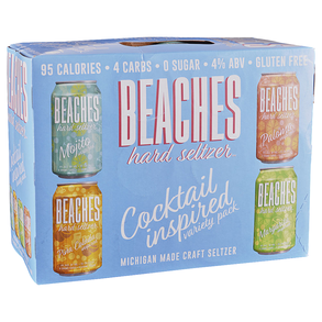 Beaches Hard Seltzer Variety 12pk