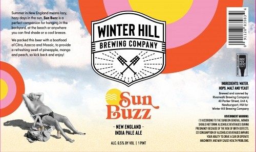 Winter Hill Brewing Sun Buzz 16oz