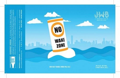 J Wakefield No Wake Zone DDH DIPA 16oz