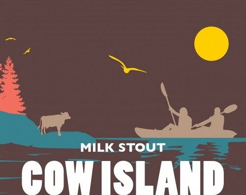 Rising Tide Cow Island Milk Stout 16oz