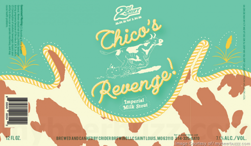 2nd Shift Brewing Chico's Revenge Stout