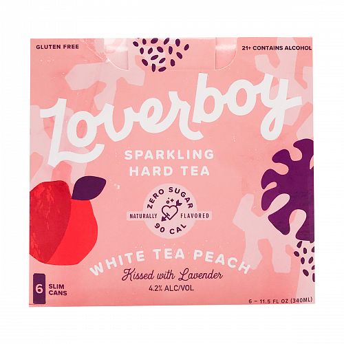 Lover Boy White Tea Peach 6PACK