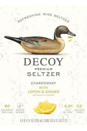 Decoy Lemon Ginger Seltzer 4PACK