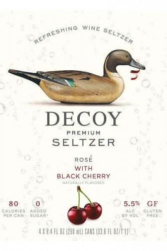 Decoy Black Cherry Seltzer 4PACK
