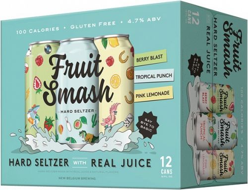 Fruit Smash Seltzer Variety 12PACK