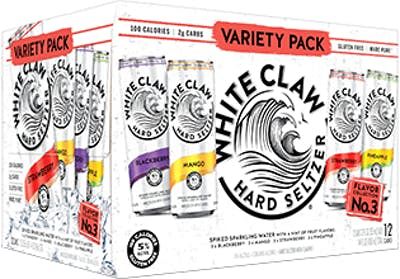 White Claw Seltzer No.3 Vty 12PACK