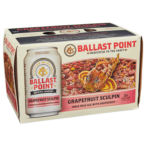 Ballast Point Grapefruit Sculpin Cans 6P