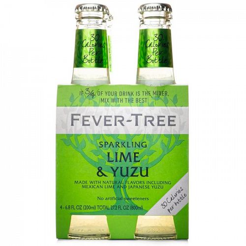 Fever Tree Lime & Yuzu 6.8oz 4pk