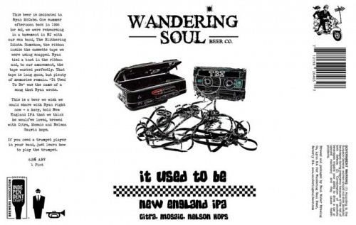 Wandering Soul It Used To Be 16oz