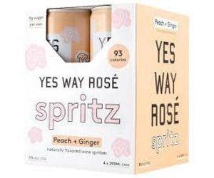 Yes Way Rose Peach & Ginger 4pk
