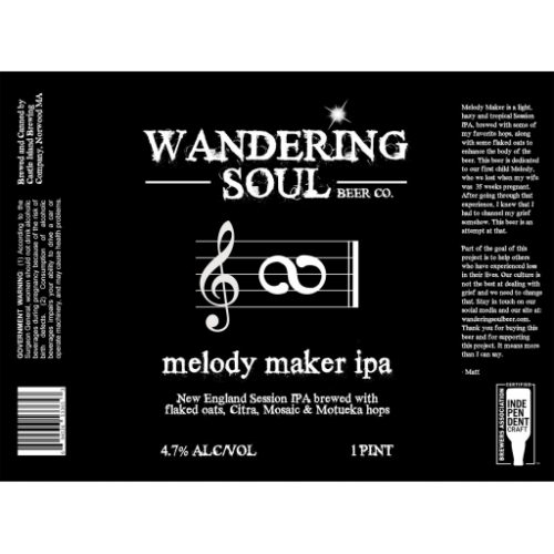 Wandering Soul Melody Maker SIPA 16oz