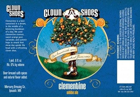 Clown Shoes Clementine White 16oz