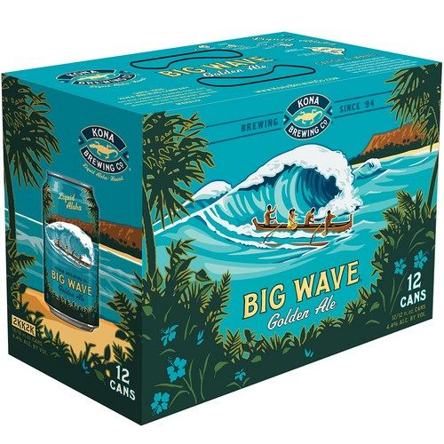 Kona Big Wave Golden Ale 12PACK