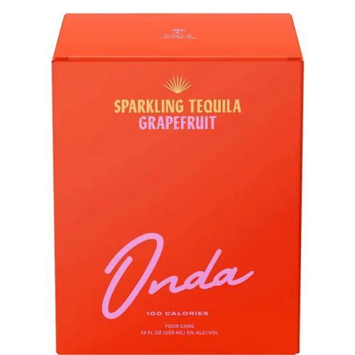 Onda Sparkling Tequila Grapefruit 4PK
