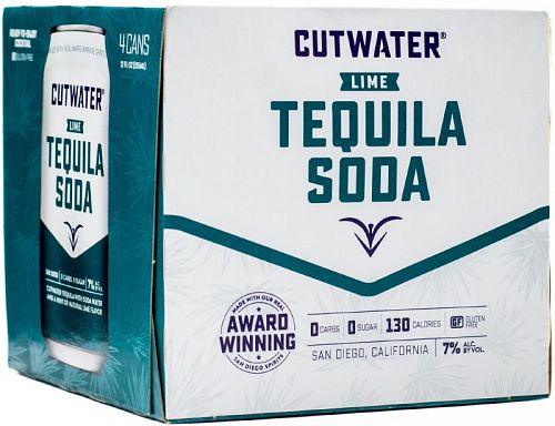 Cutwater Tequila Lime Soda 4PK