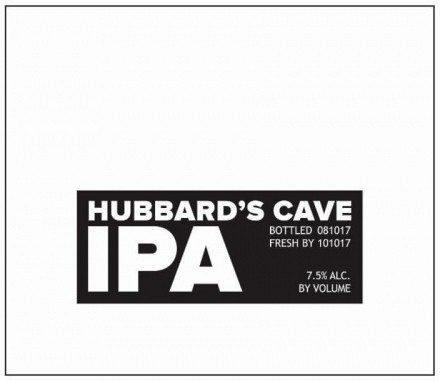 Hubbards Cave IPA 16oz