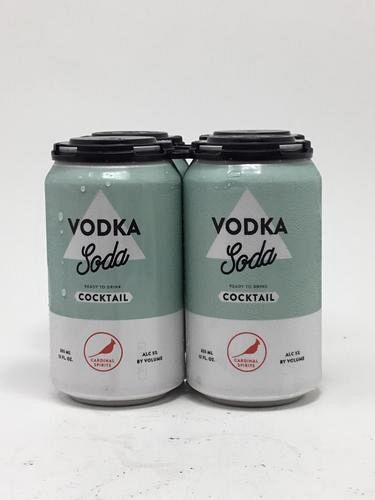 Cardinal Spirits Vodka Soda 12oz