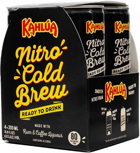Kahlua Nitro Cold Brew 200ml 4pk