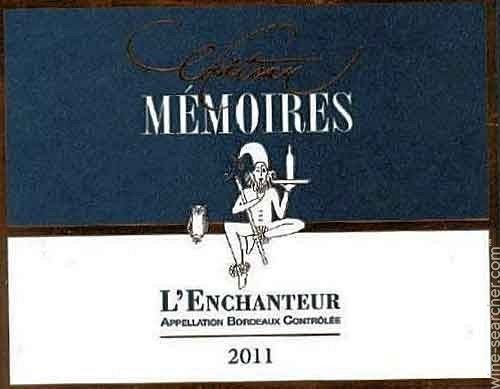 Chateau Memoires L'Enchanteur 2011 750ml