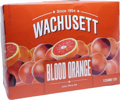 Wachusett Blood Orange  CANS 12oz 12PACK