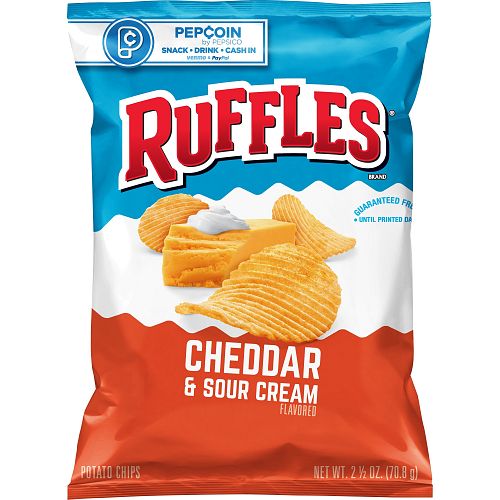 Ruffles Cheddar & Sour Cream 2.5oz