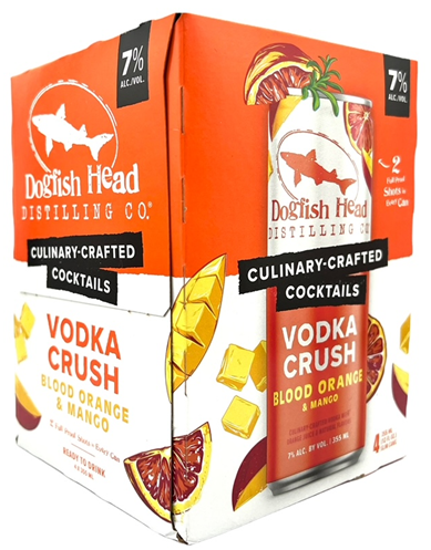 Dogfish Head Vodka Crush 12oz 4pk