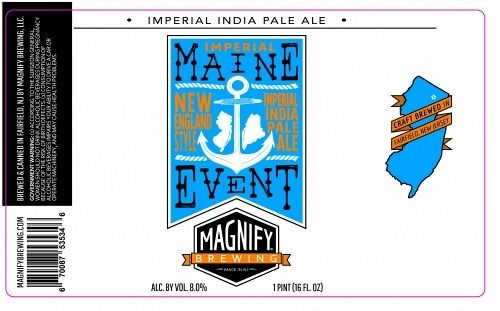 Magnify Brewing Imperial Maine Event 16o